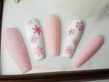 Pinky Baby winter snowflakes