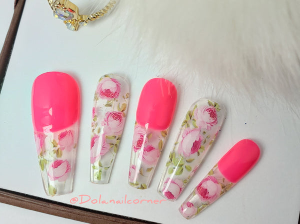 Rose French Tip