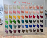 Translucent Jelly Colors