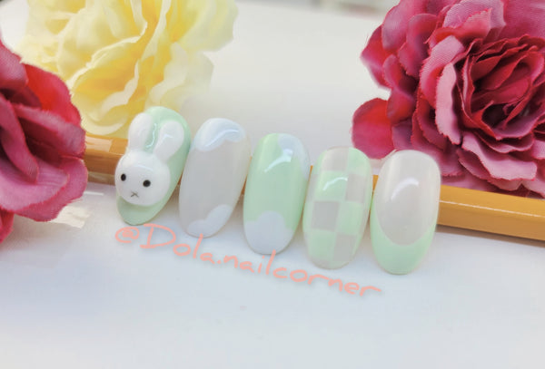 Korean Style Rabbit Pastel